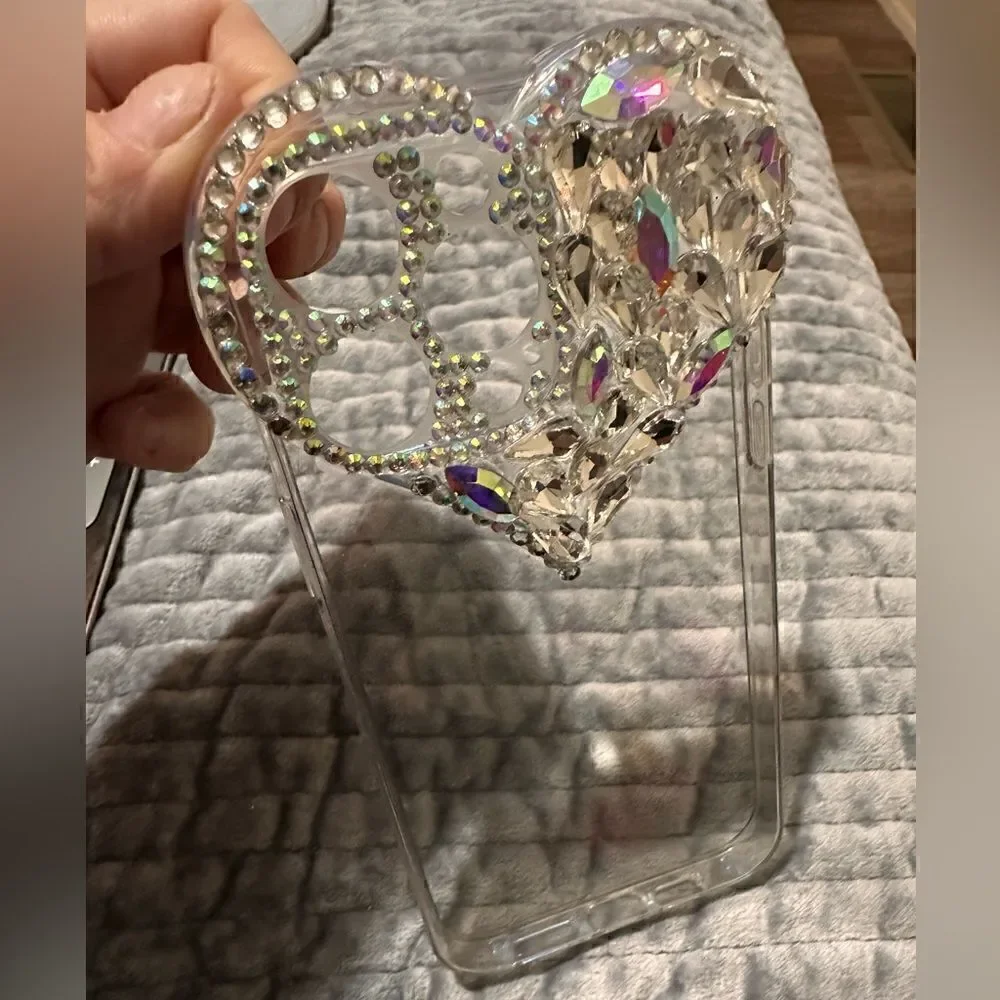 iPhone 14 Pro Max Clear Case  Colour: Aurora borealis crystal